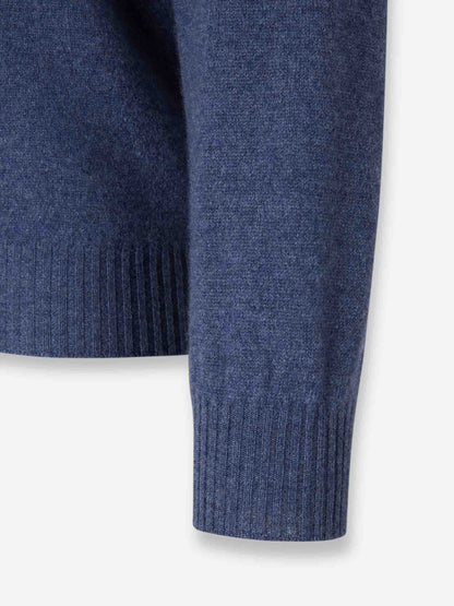 Outlet online Santa Eulalia Hombre Jersey Cuello Redondo color Azul Marino sku 542-002520 02 - Foto 4