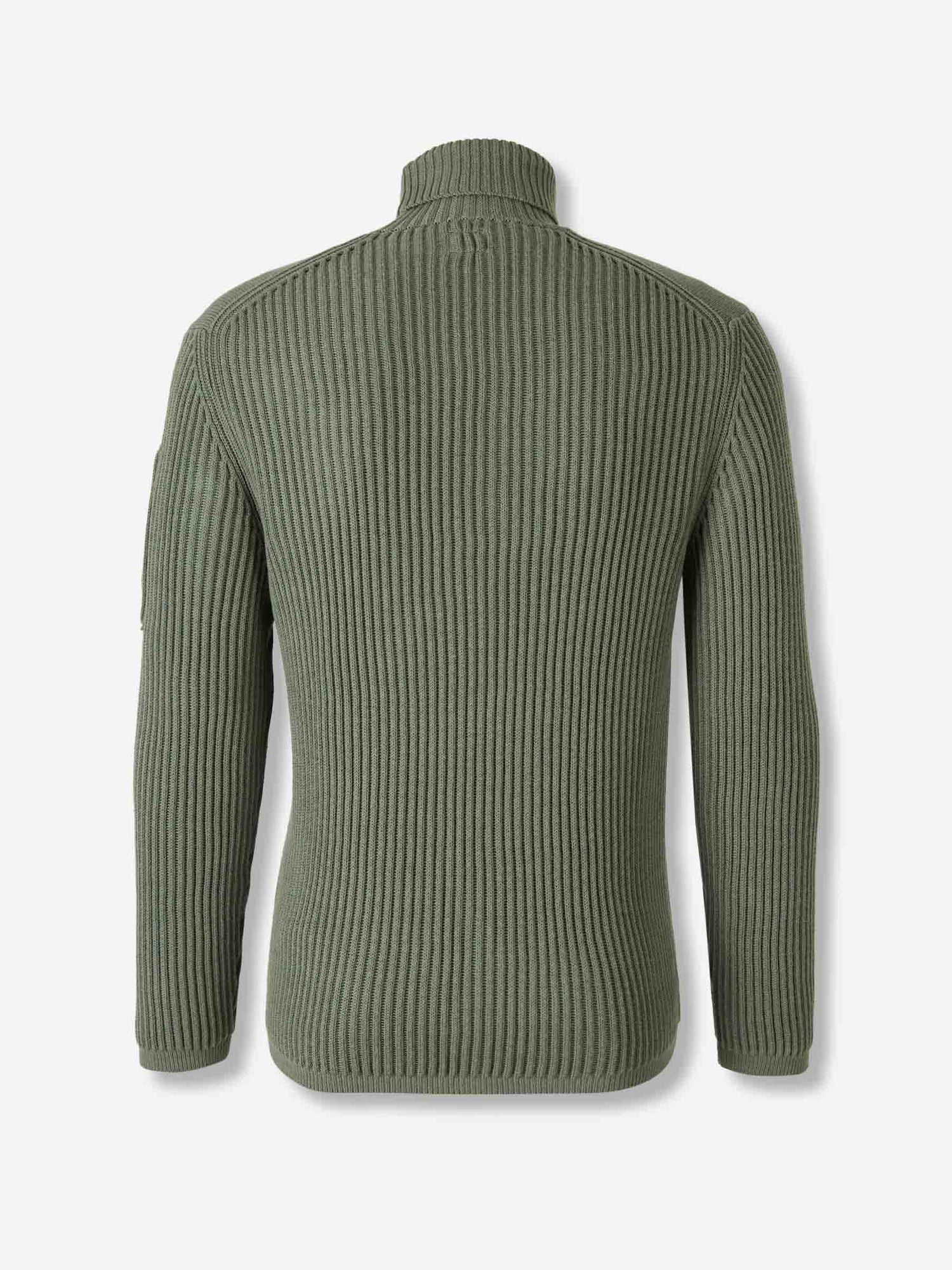 Outlet online C.P. Company Hombre Jersey Cuello Alto color Verde sku 542-002526 01 - Foto 2