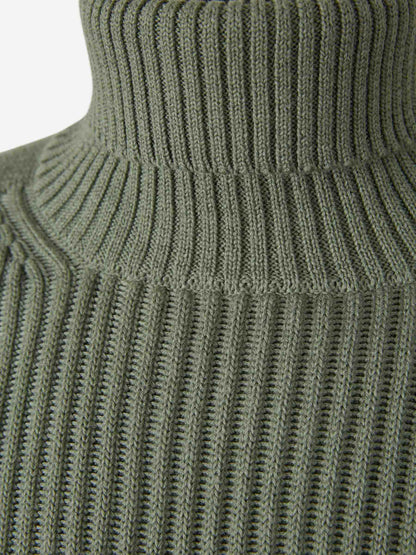 Outlet online C.P. Company Hombre Jersey Cuello Alto color Verde sku 542-002526 01 - Foto 3