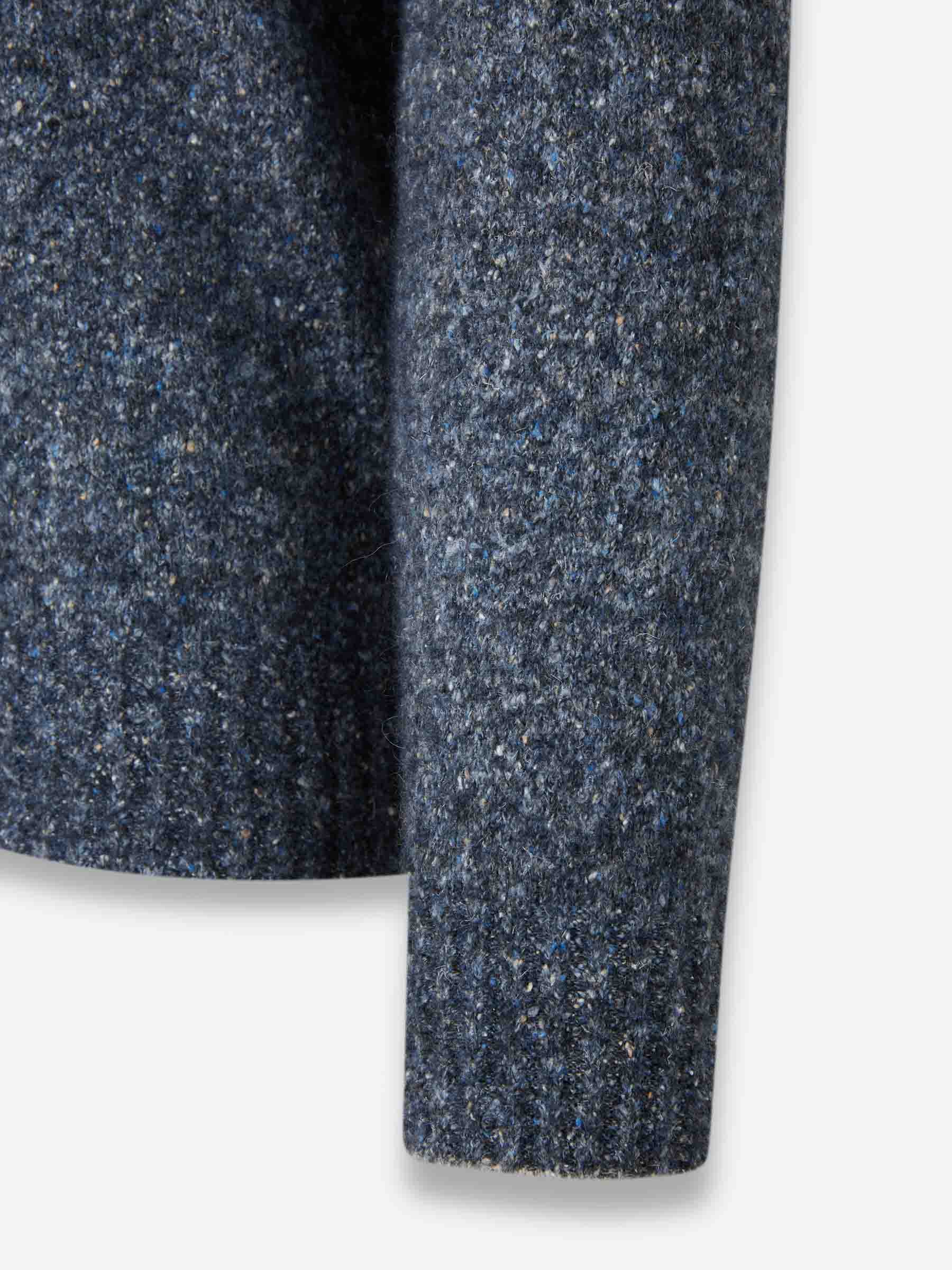 Outlet online Brunello Cucinelli Hombre Jersey Cuello Redondo color Azul Denim sku 542-002527 01 - Foto 4