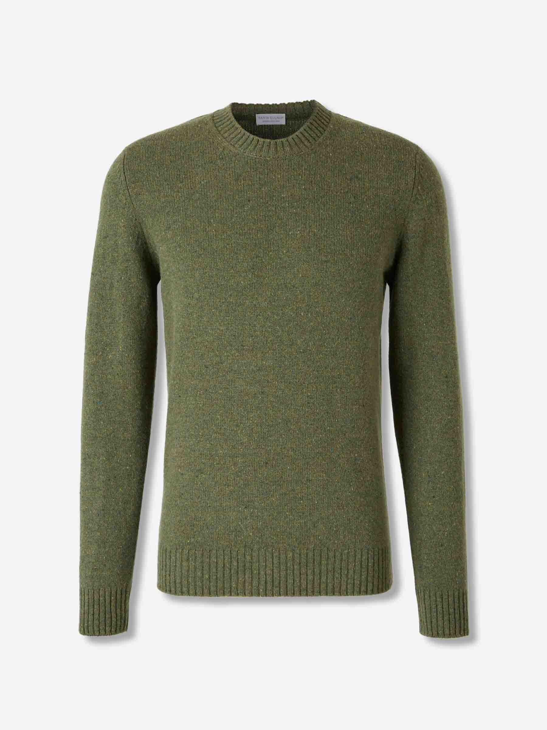 Outlet online Santa Eulalia Hombre Jersey Cuello Redondo color Verde sku 542-002528 02 - Foto 1