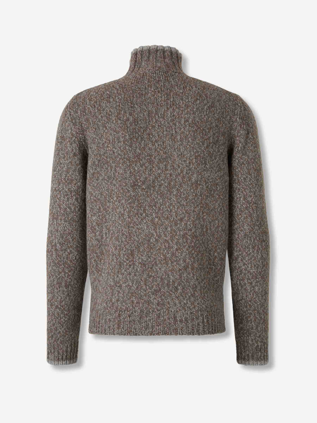 Outlet online Fedeli Hombre Jersey Cuello Alto color Taupe sku 542-002532 01 - Foto 2