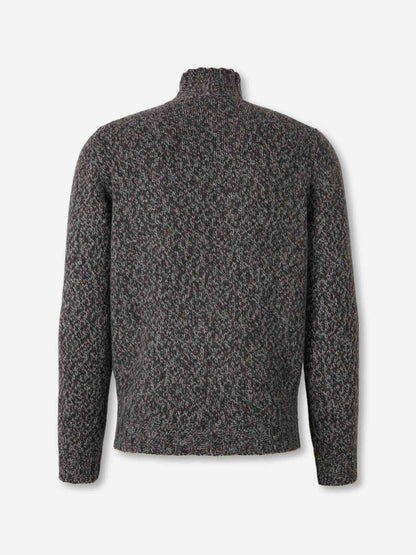 Outlet online Fedeli Hombre Jersey Cuello Alto color Gris sku 542-002533 01 - Foto 2