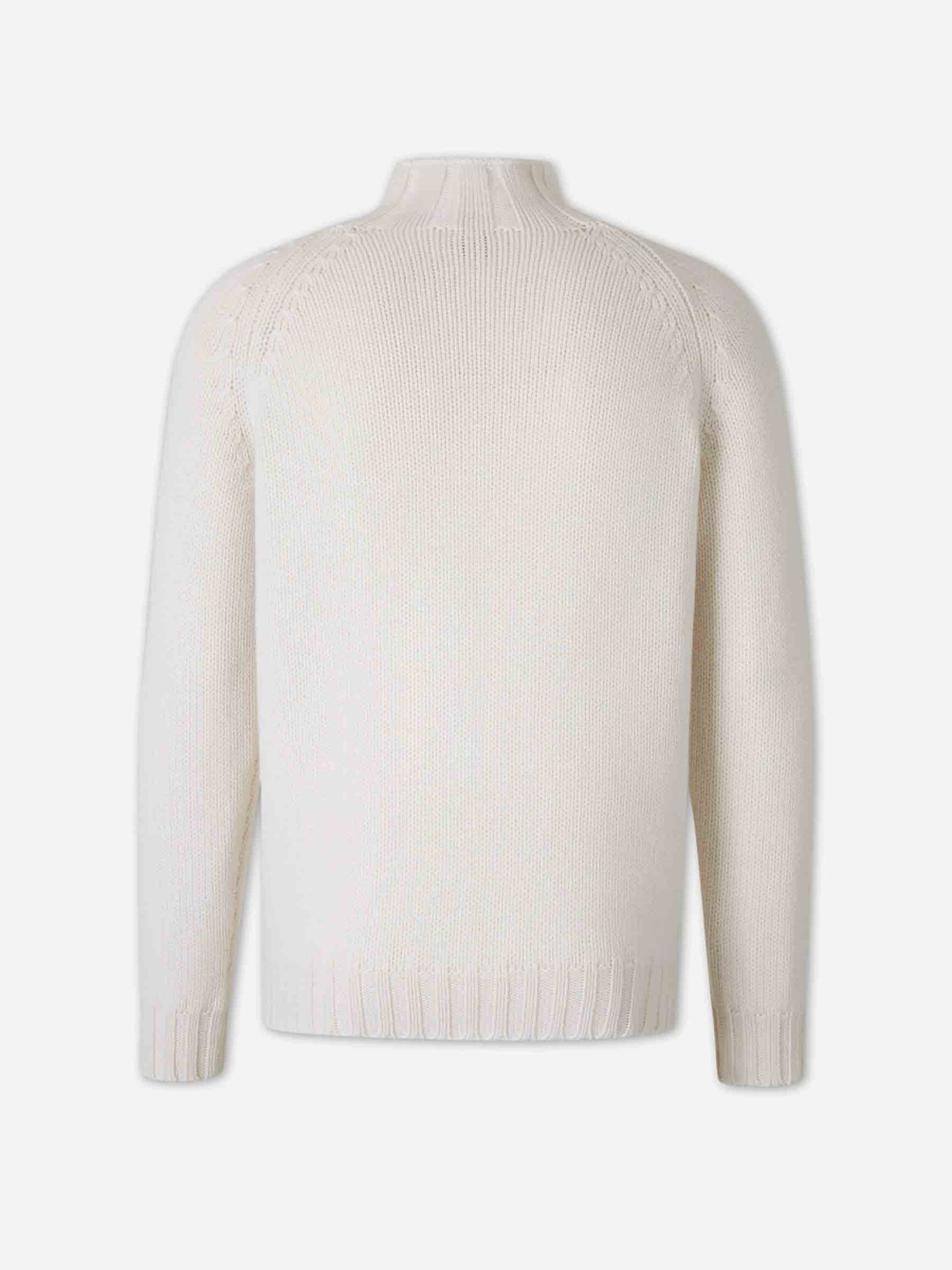 Outlet online Fedeli Hombre Jersey Cuello Alto color Crema sku 542-002534 01 - Foto 2