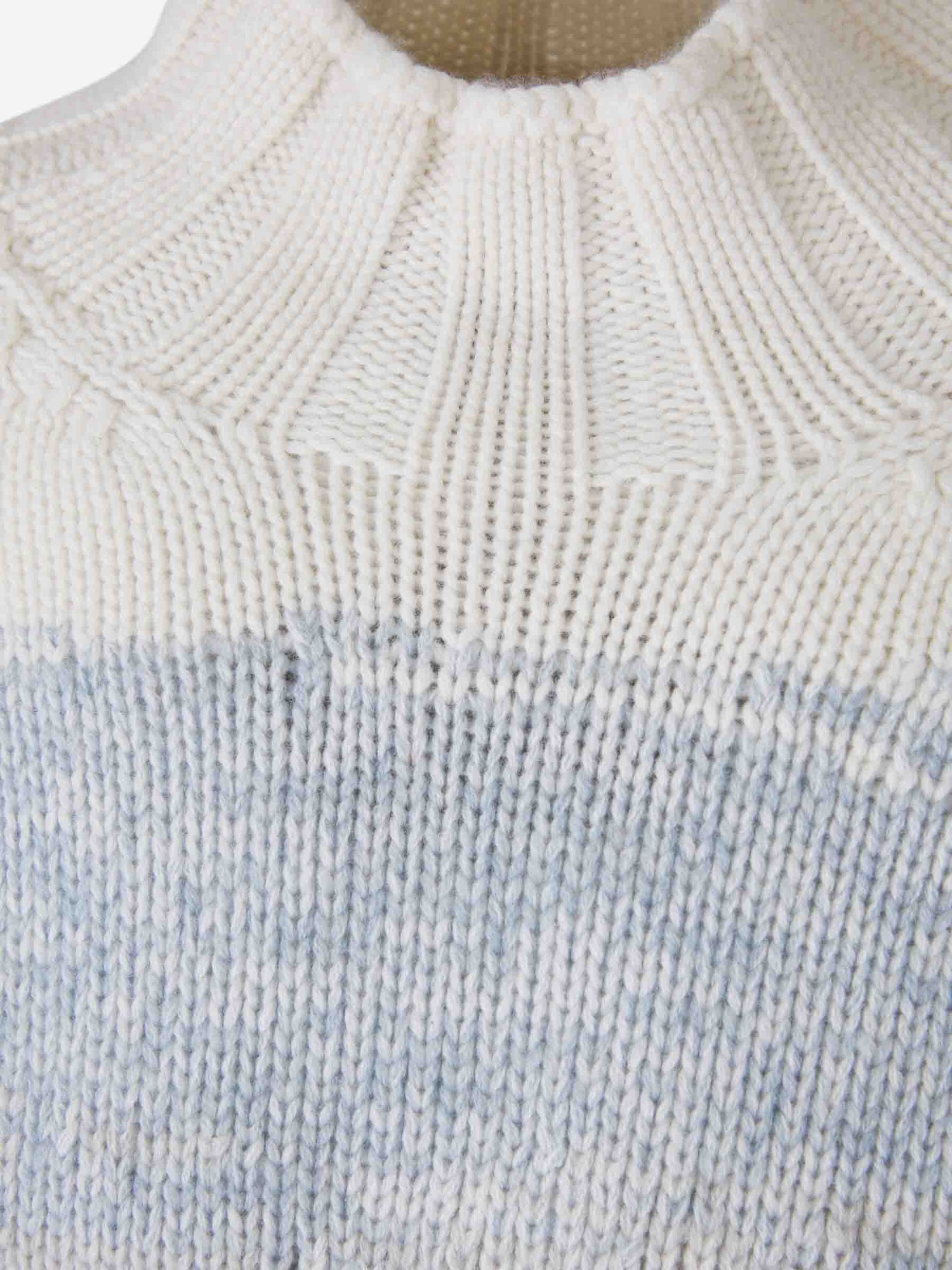 Outlet online Fedeli Hombre Jersey Cuello Alto color Crema sku 542-002534 01 - Foto 3