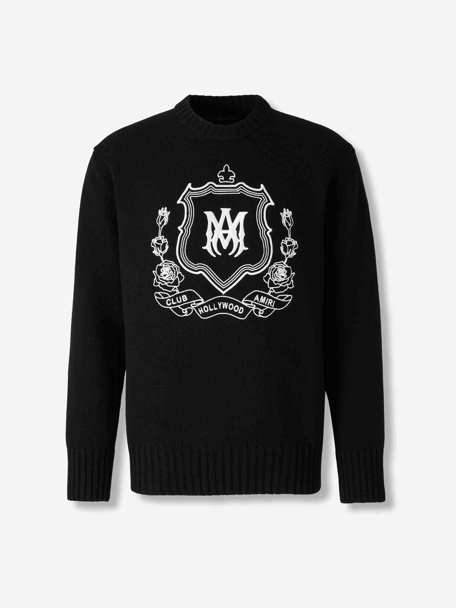 Outlet online Amiri Hombre Jersey Cuello Redondo color Negro sku 542-002535 01 - Foto 1