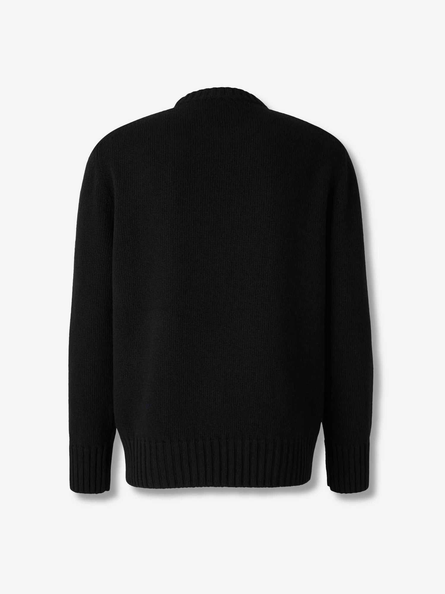 Outlet online Amiri Hombre Jersey Cuello Redondo color Negro sku 542-002535 01 - Foto 2