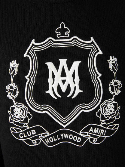 Outlet online Amiri Hombre Jersey Cuello Redondo color Negro sku 542-002535 01 - Foto 4