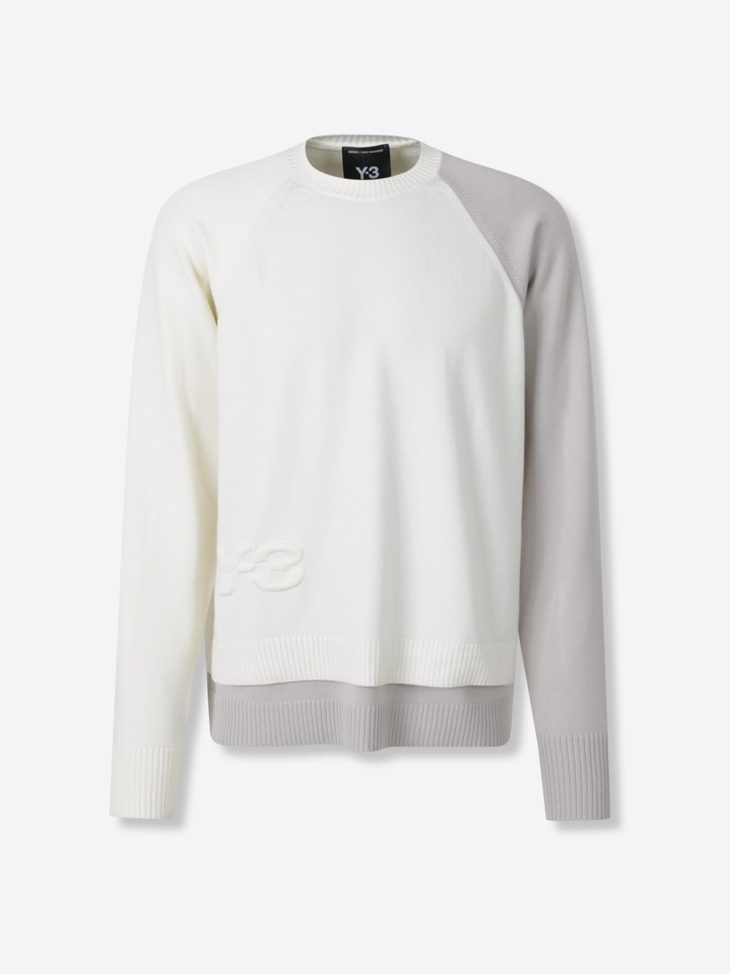Outlet online Adidas Y-3 Hombre Jersey Punto Capas color Crema sku 542-002538 01 - Foto 1