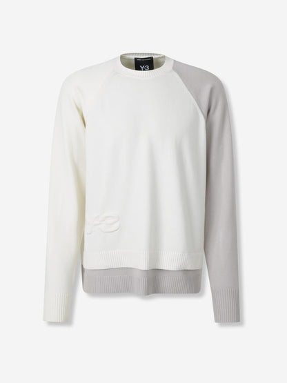 Outlet online Adidas Y-3 Hombre Jersey Punto Capas color Crema sku 542-002538 01 - Foto 1
