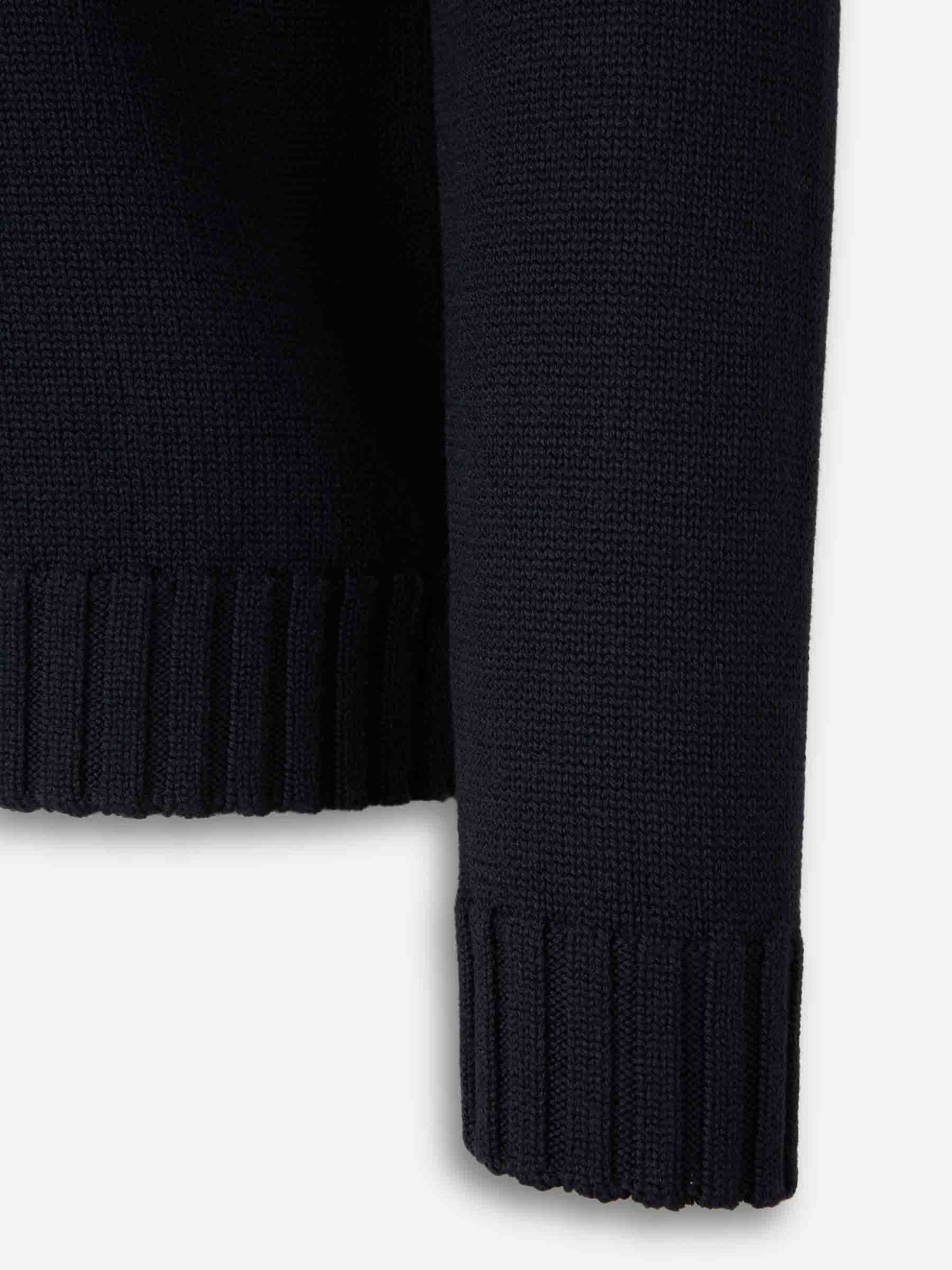 Outlet online Zanone Hombre Jersey Punto Lana color Azul Denim Oscuro sku 542-002545 01 - Foto 4