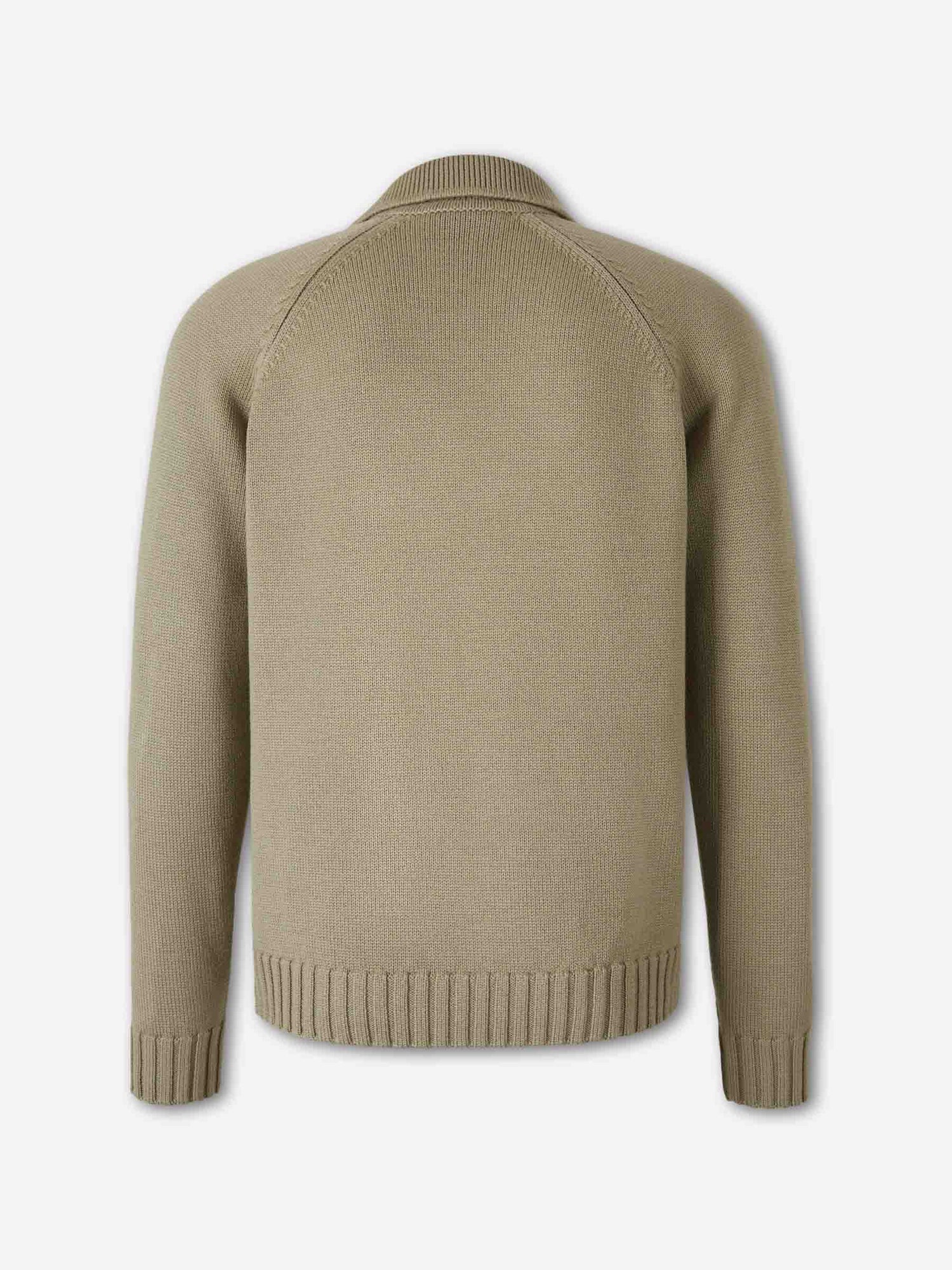 Outlet online Zanone Hombre Jersey Punto Lana color Verde Manzana sku 542-002545 02 - Foto 2
