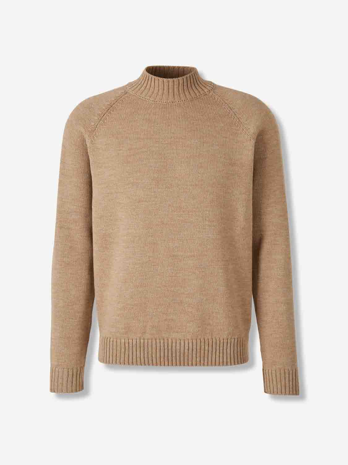 Outlet online Zanone Hombre Jersey Cuello Alto color Beige sku 542-002546 01 - Foto 1