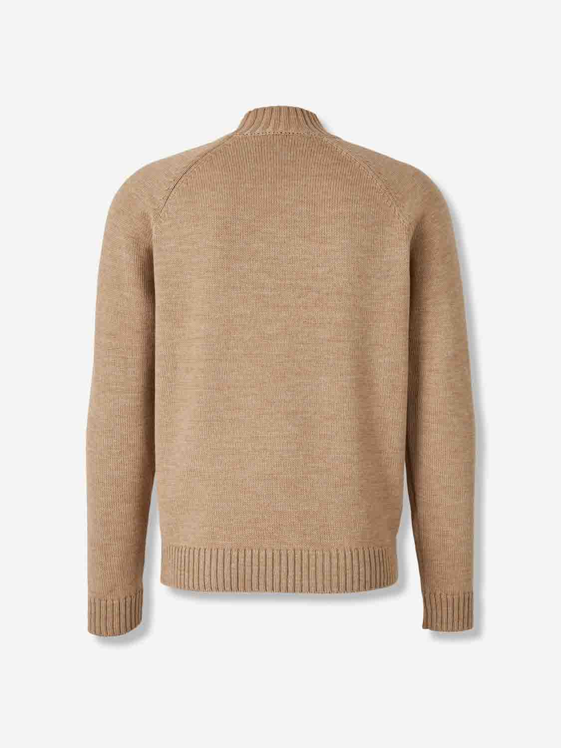 Outlet online Zanone Hombre Jersey Cuello Alto color Beige sku 542-002546 01 - Foto 2