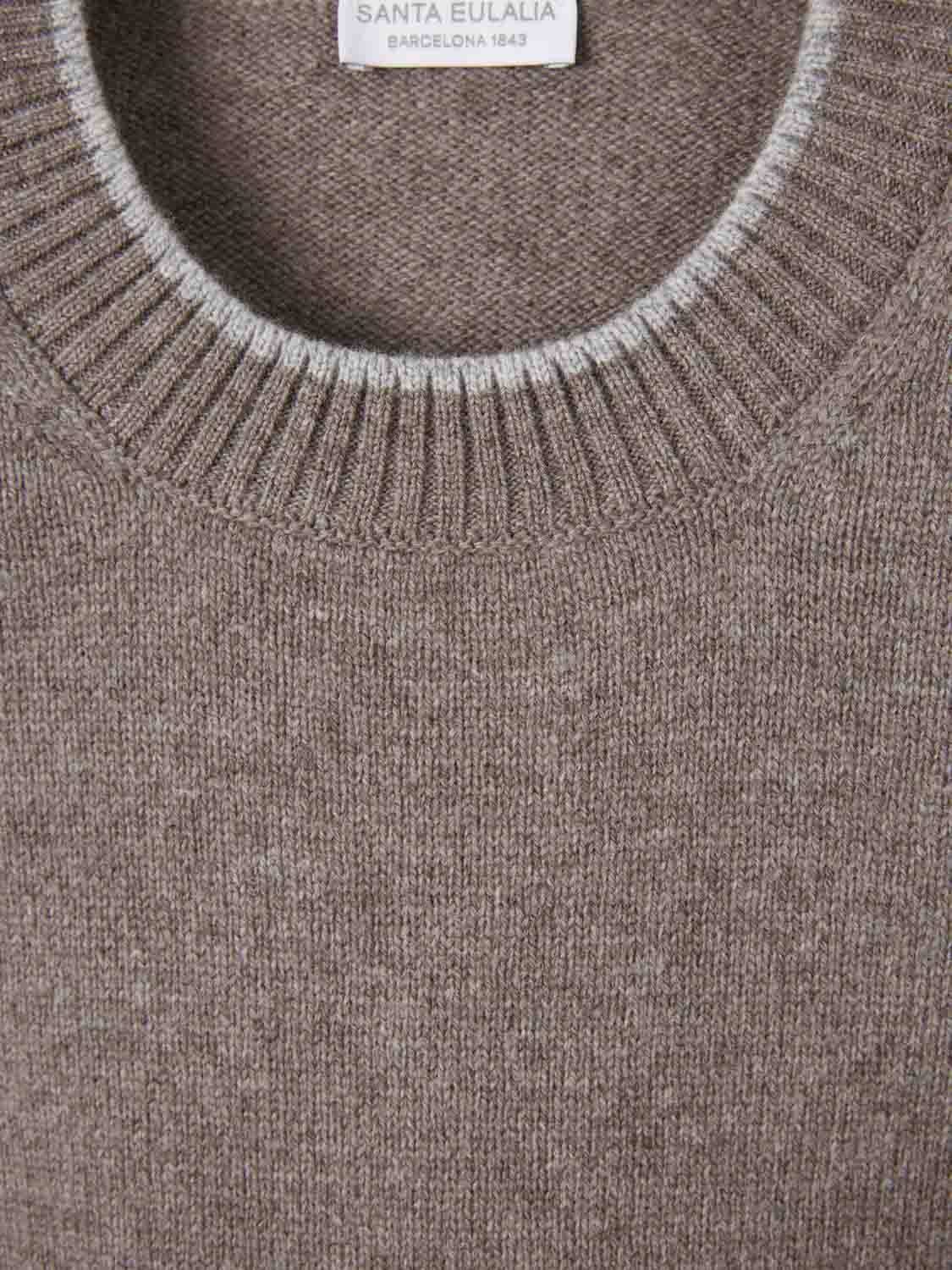 Santa Eulalia Hombre Barcelona Jersey Cuello Redondo color Gris sku 542-002548 01 - Foto 3