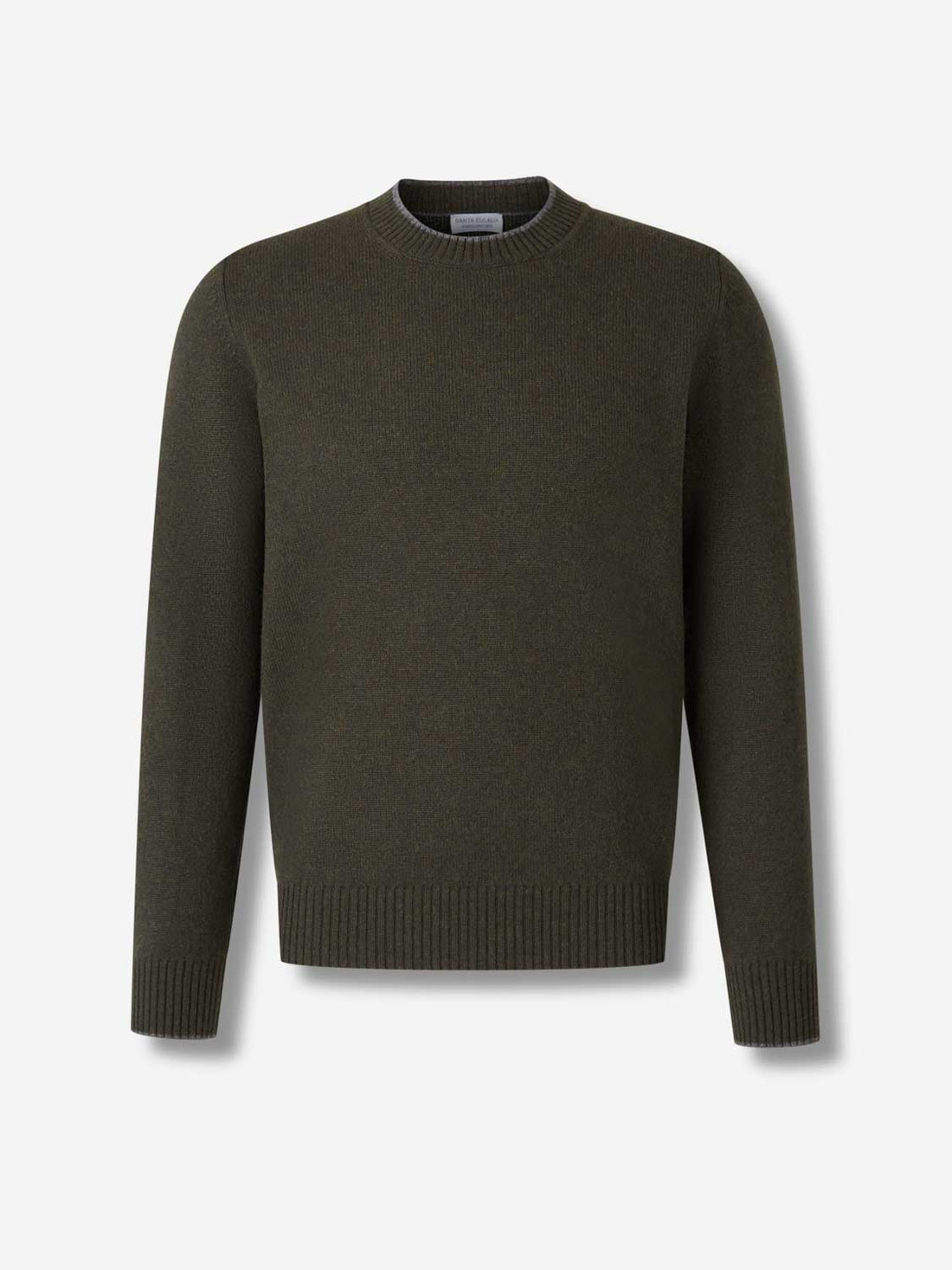 Outlet online Santa Eulalia Hombre Jersey Cuello Redondo color Verde Oscuro sku 542-002548 02 - Foto 1