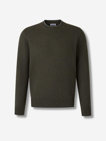 Outlet online Santa Eulalia Hombre Jersey Cuello Redondo color Verde Oscuro sku 542-002548 02 - Foto 1
