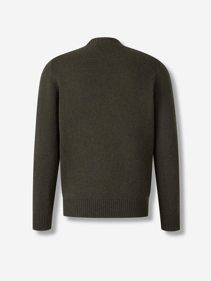 Outlet online Santa Eulalia Hombre Jersey Cuello Redondo color Verde Oscuro sku 542-002548 02 - Foto 2
