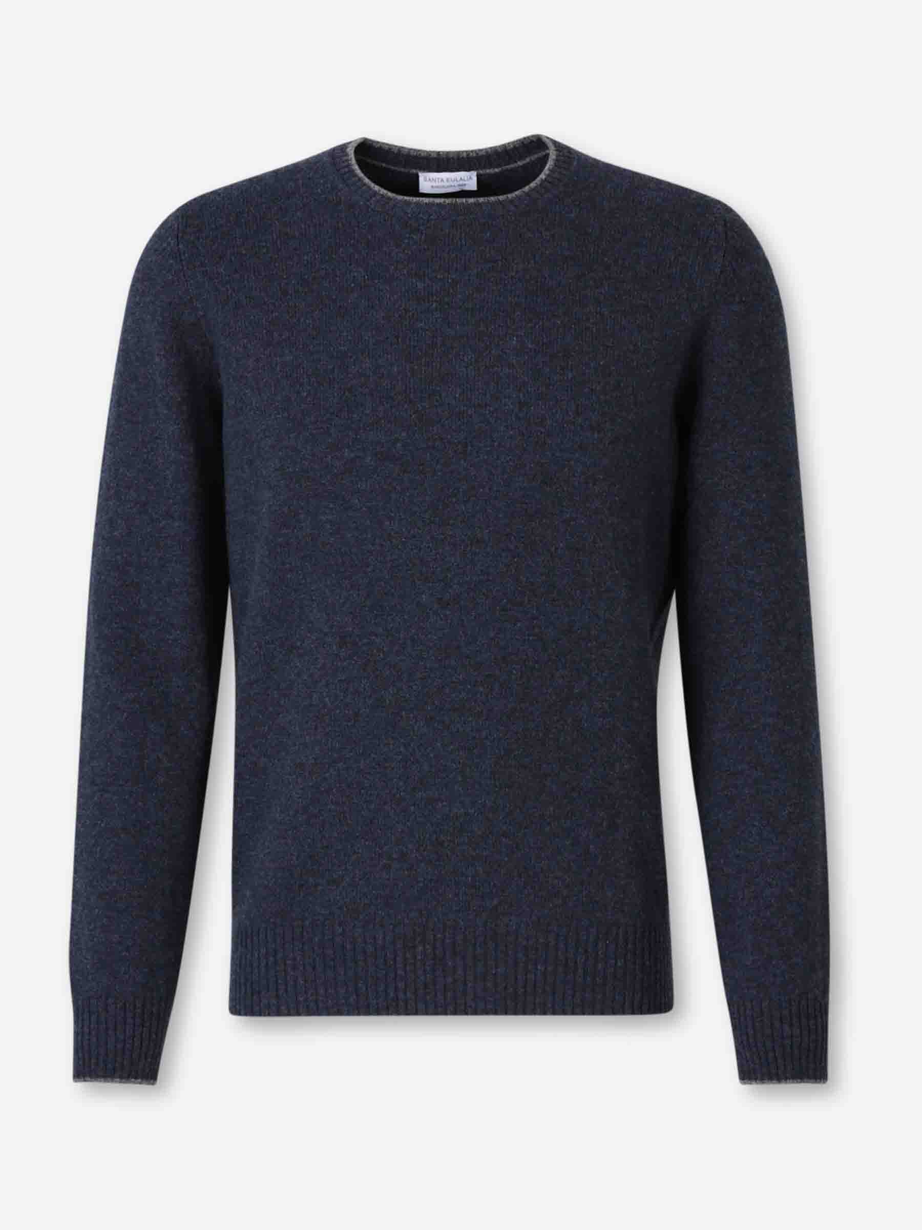 Outlet online Santa Eulalia Hombre Jersey Cuello Redondo color Azul Marino sku 542-002548 03 - Foto 1