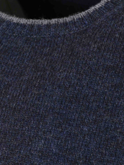 Outlet online Santa Eulalia Hombre Jersey Cuello Redondo color Azul Marino sku 542-002548 03 - Foto 3