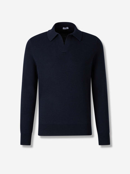 Outlet online Santa Eulalia Hombre Jersey Cuello Polo color Azul Marino sku 542-002549 01 - Foto 1