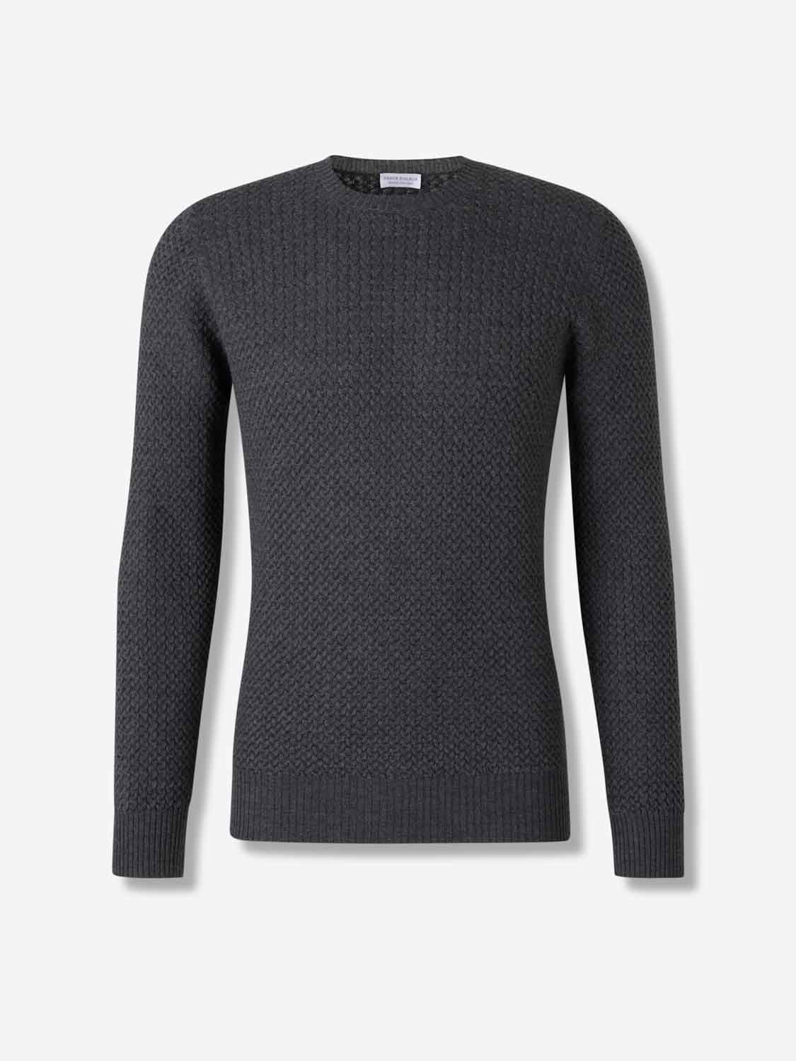 Outlet online Santa Eulalia Hombre Jersey Cuello Redondo color Gris Antracita sku 542-002552 02 - Foto 1