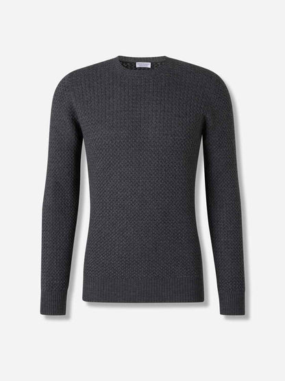 Outlet online Santa Eulalia Hombre Jersey Cuello Redondo color Gris Antracita sku 542-002552 02 - Foto 1