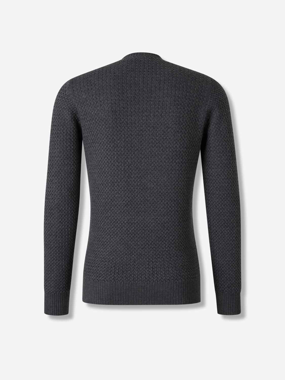 Outlet online Santa Eulalia Hombre Jersey Cuello Redondo color Gris Antracita sku 542-002552 02 - Foto 2