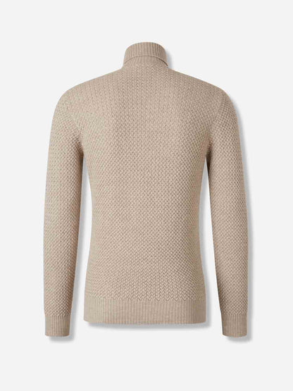 Outlet online Santa Eulalia Hombre Jersey Cuello Alto color Beige sku 542-002553 01 - Foto 2