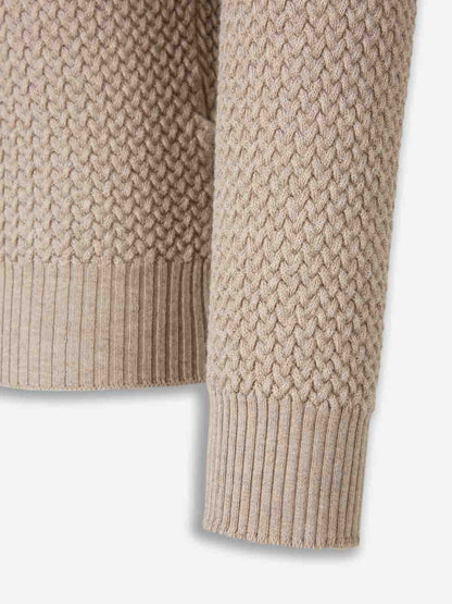 Outlet online Santa Eulalia Hombre Jersey Cuello Alto color Beige sku 542-002553 01 - Foto 4