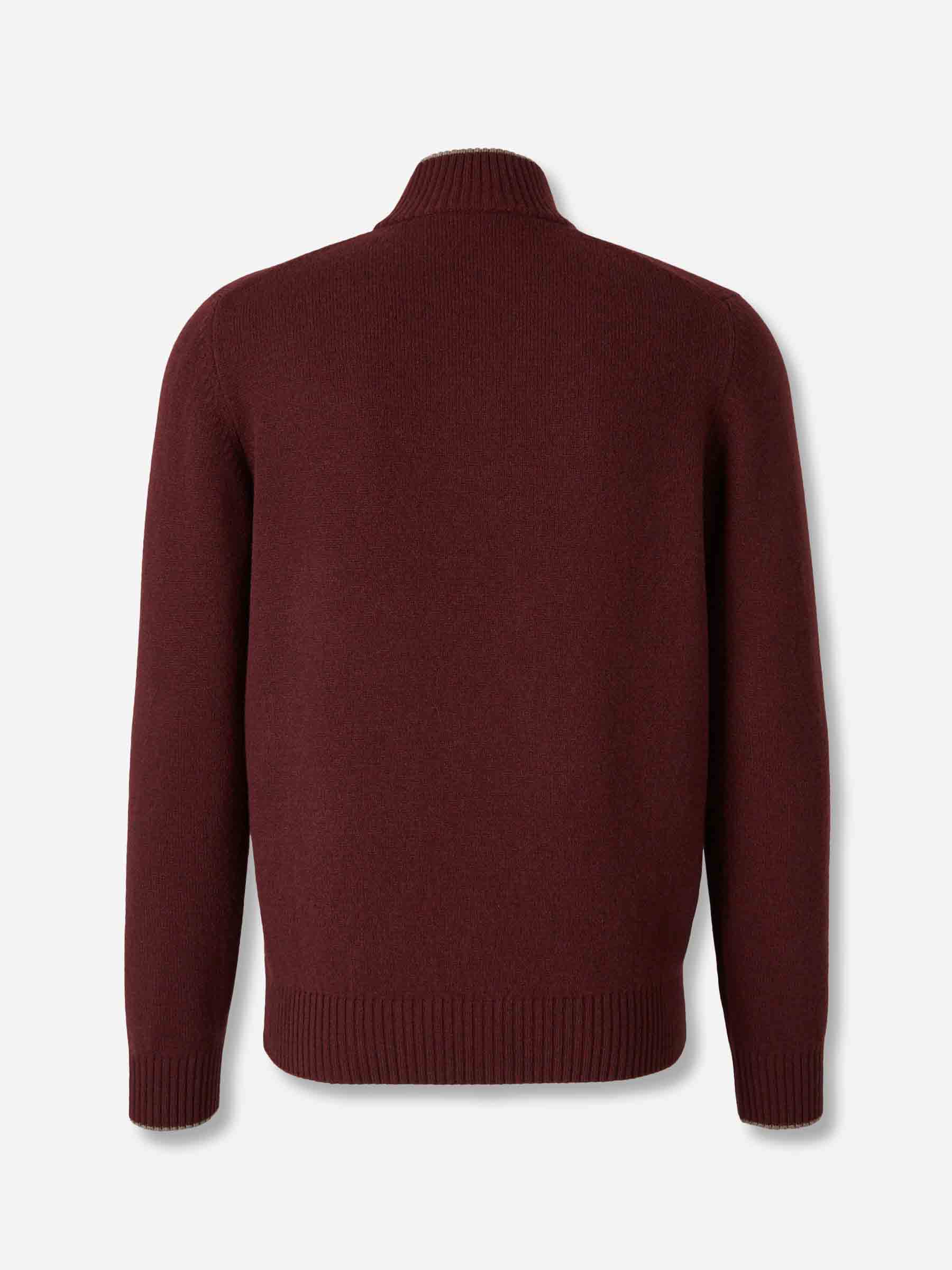 Outlet online Santa Eulalia Hombre Jersey Cuello Alto color Burdeos sku 542-002554 03 - Foto 2