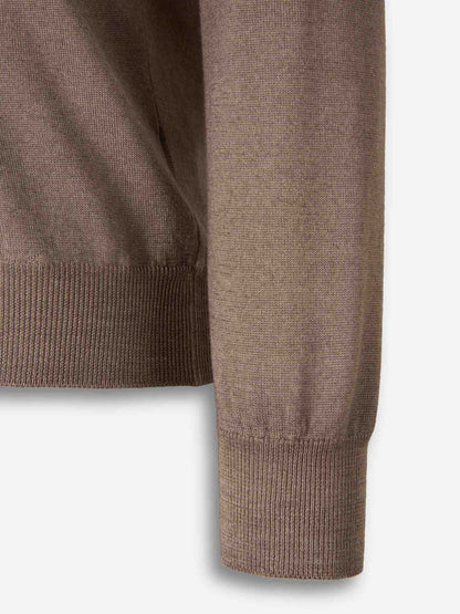 Outlet online Santa Eulalia Hombre Jersey Cuello Pico color Marrón sku 542-002555 01 - Foto 4