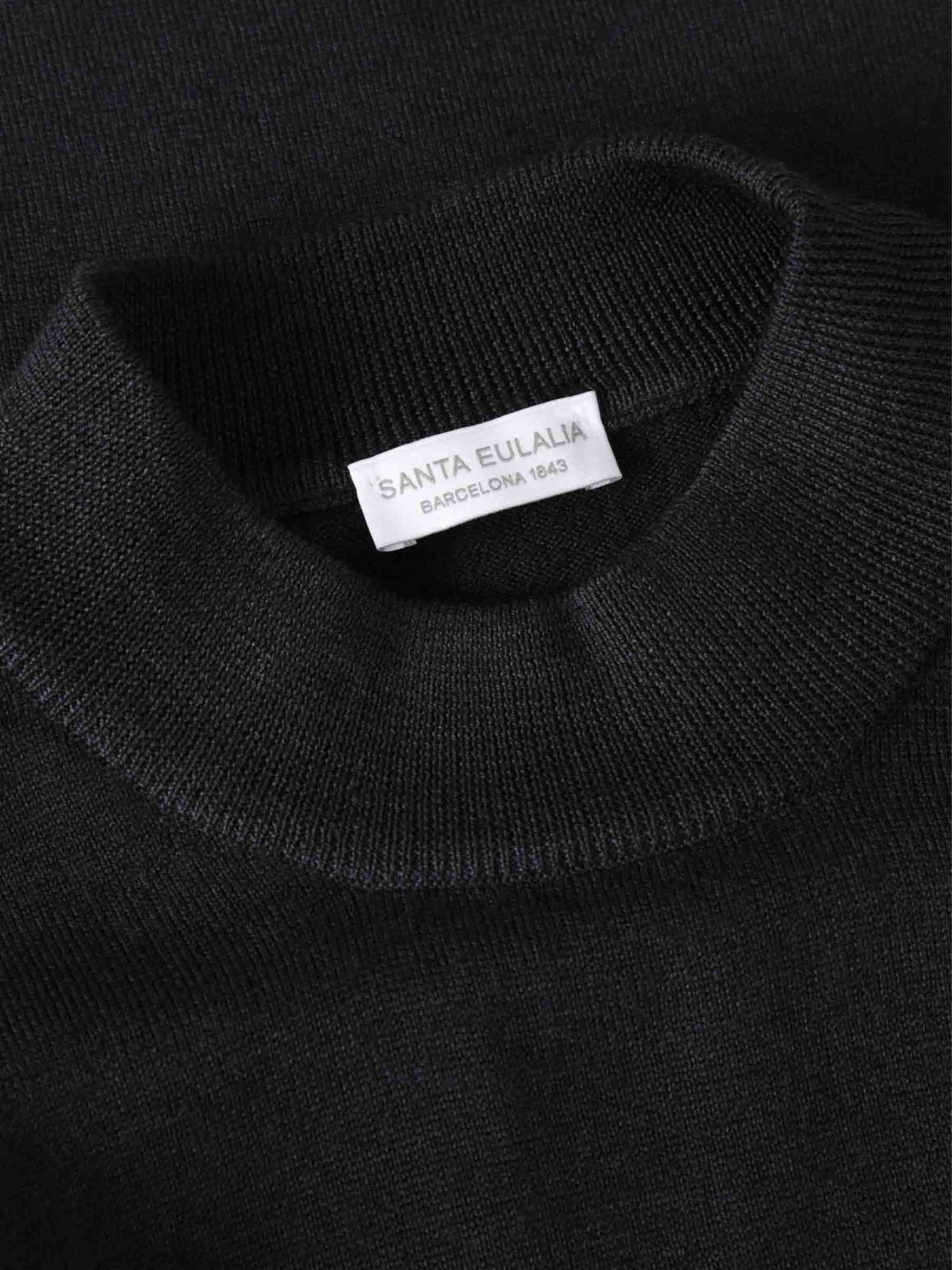 Outlet online Santa Eulalia Hombre Jersey Cuello Alto color Negro sku 542-002556 02 - Foto 3