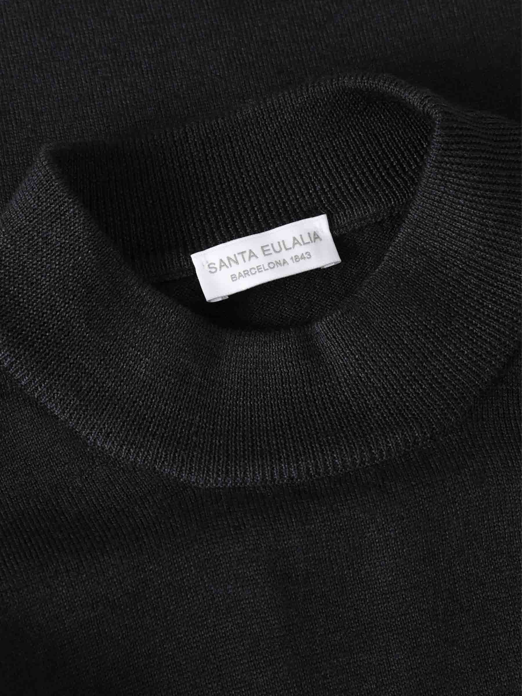 Outlet online Santa Eulalia Hombre Jersey Cuello Alto color Negro sku 542-002556 02 - Foto 3
