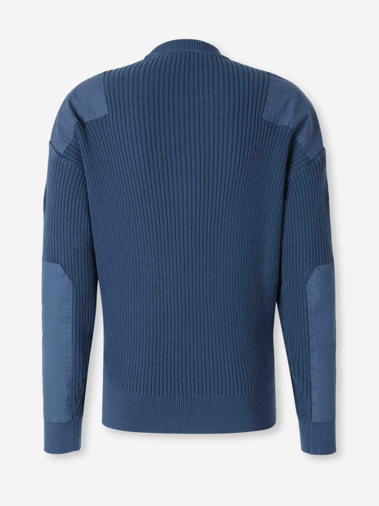 Outlet online Balenciaga Hombre Jersey Cuello Redondo color Azul Cobalto sku 542-002559 01 - Foto 2