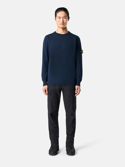 Outlet online Stone Island Hombre Jersey Cuello Redondo color Azul Noche sku 542-002572 01 - Foto 2
