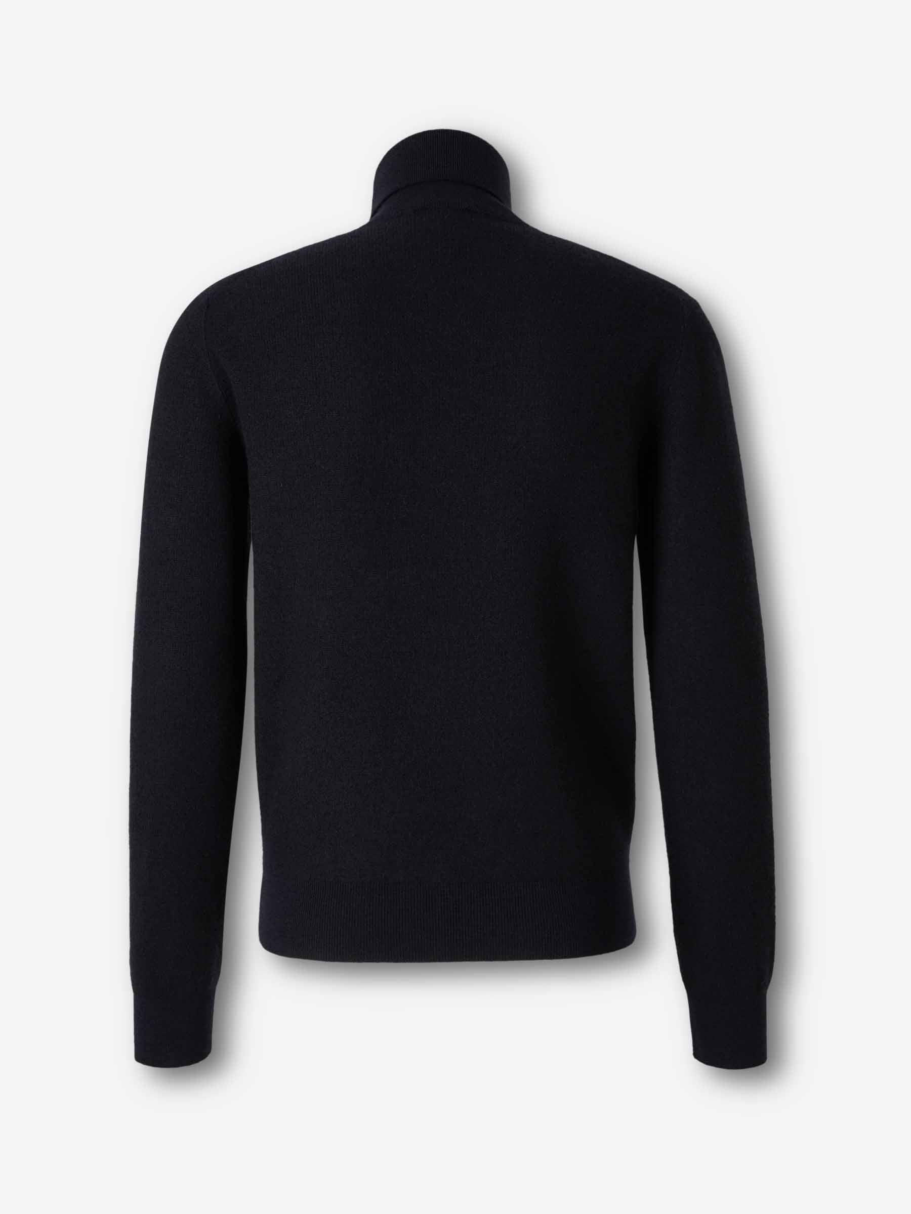 Outlet online Brioni Hombre Jersey Cuello Alto color Azul Noche sku 542-002580 01 - Foto 2