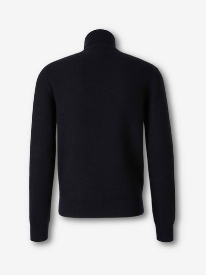 Outlet online Brioni Hombre Jersey Cuello Alto color Azul Noche sku 542-002580 01 - Foto 2