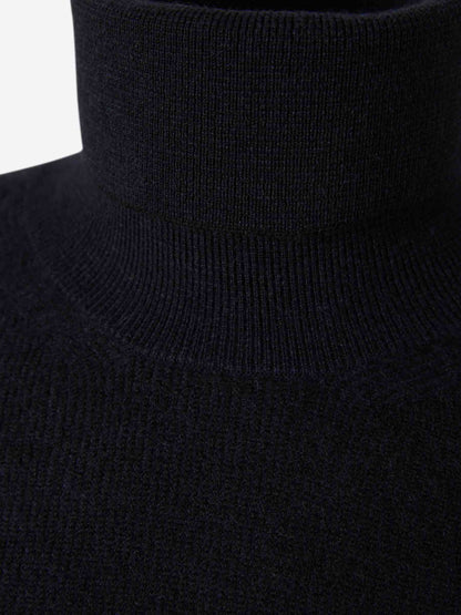 Outlet online Brioni Hombre Jersey Cuello Alto color Azul Noche sku 542-002580 01 - Foto 3