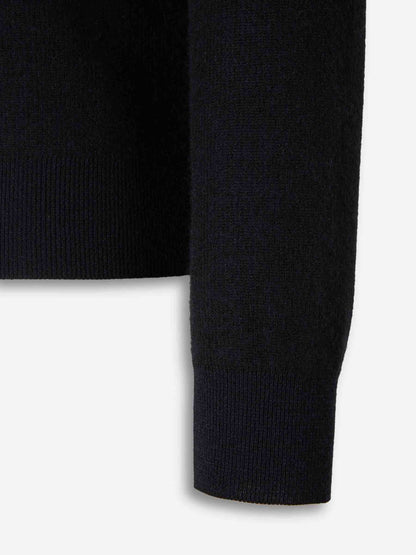 Outlet online Brioni Hombre Jersey Cuello Alto color Azul Noche sku 542-002580 01 - Foto 4