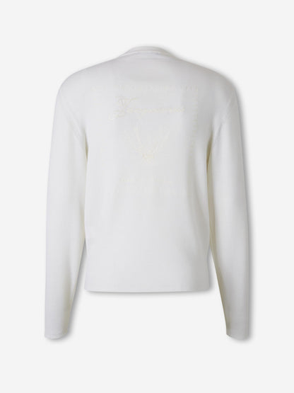 Jacquemus  Barcelona Jersey Cuello Redondo color Marfil sku 542-002583 00 - Foto 2