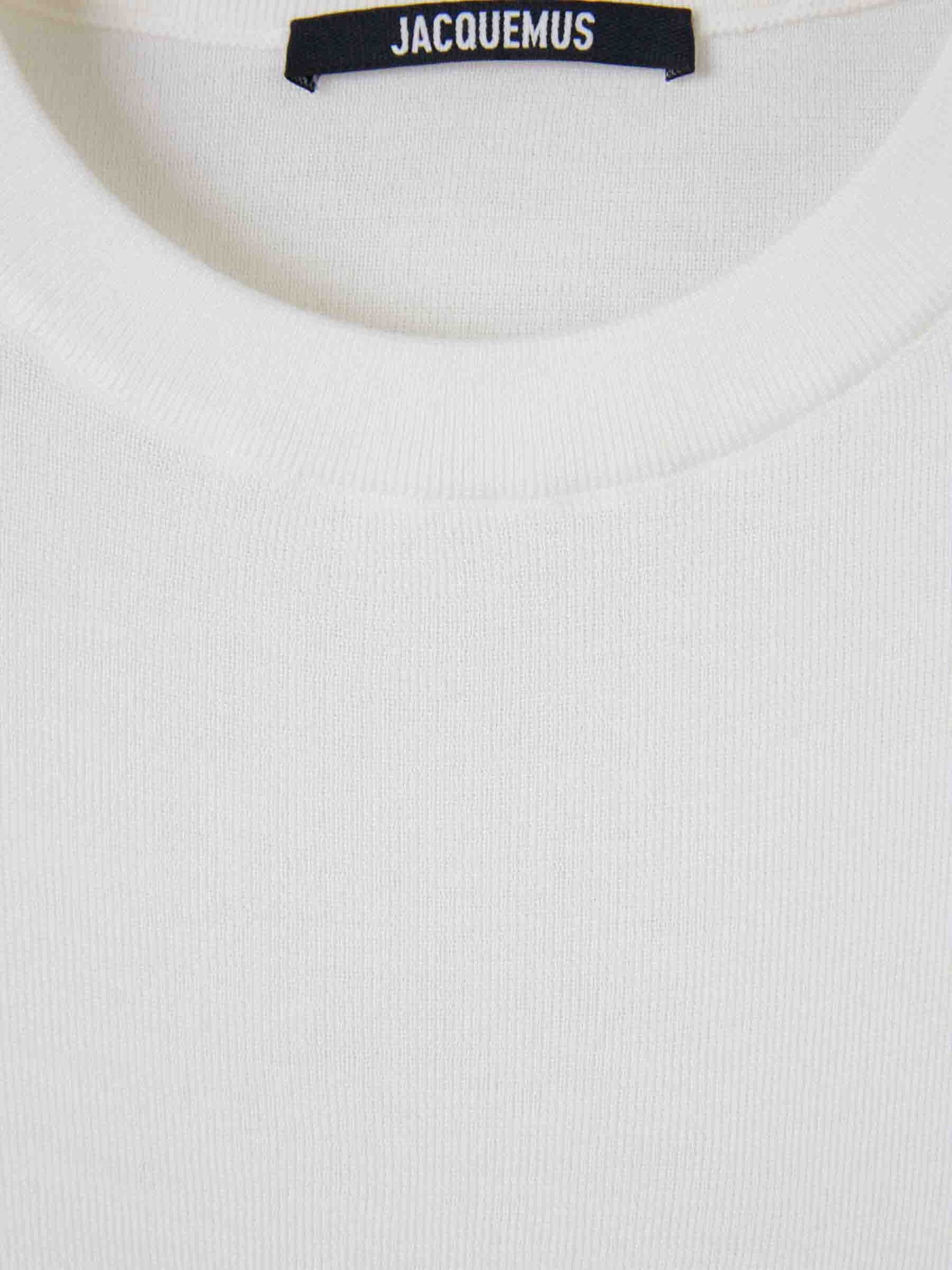 Jacquemus  Barcelona Jersey Cuello Redondo color Marfil sku 542-002583 00 - Foto 3