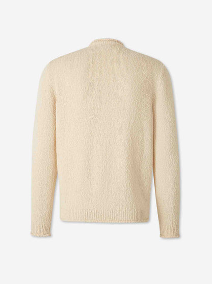 Lardini Hombre Barcelona Jersey Cuello Redondo color Crema sku 542-002588 01 - Foto 2
