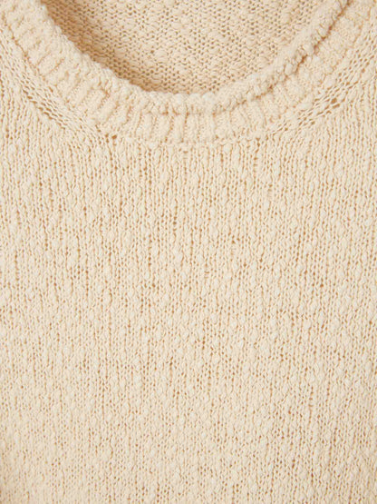 Lardini Hombre Barcelona Jersey Cuello Redondo color Crema sku 542-002588 01 - Foto 3
