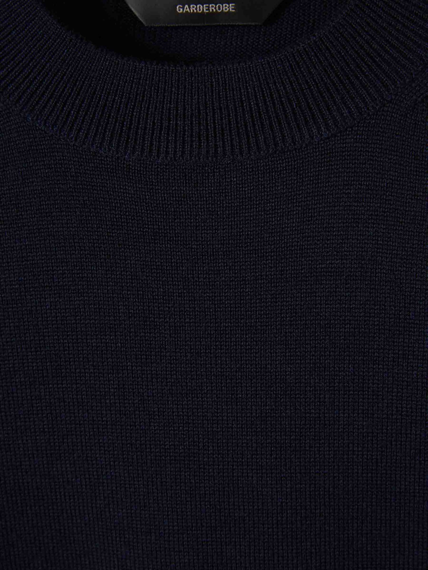 Outlet online Balenciaga Hombre Jersey Cuello Redondo color Azul Noche sku 542-002590 01 - Foto 3