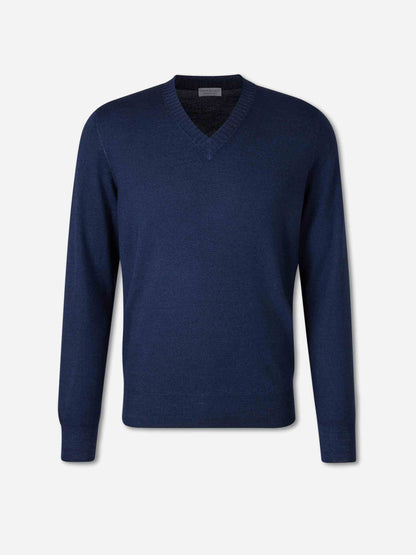 Outlet online Santa Eulalia Hombre Jersey Cuello Pico color Azul Marino sku 542-002591 02 - Foto 1