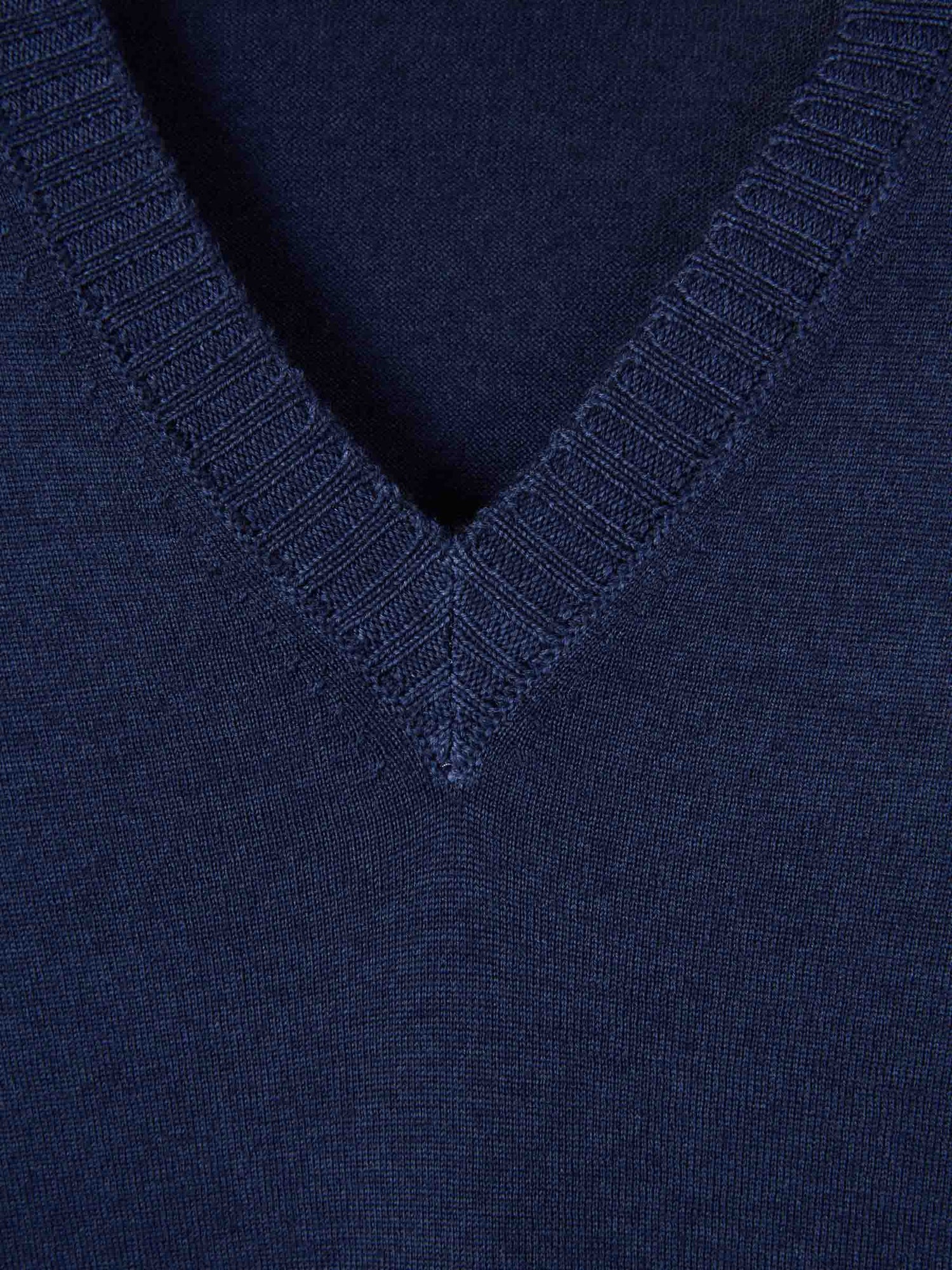 Outlet online Santa Eulalia Hombre Jersey Cuello Pico color Azul Marino sku 542-002591 02 - Foto 3