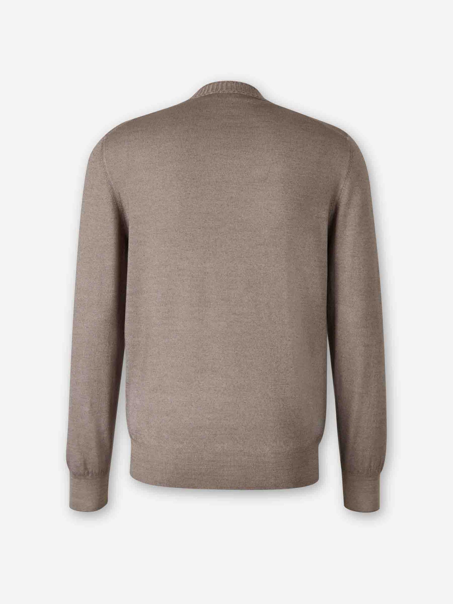 Outlet online Santa Eulalia Hombre Jersey Cuello V color Taupe sku 542-002591 03 - Foto 3
