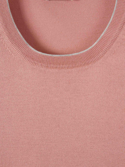 Santa Eulalia Hombre Barcelona Jersey Cuello Redondo color Rosa Envejecido sku 542-002592 02 - Foto 3
