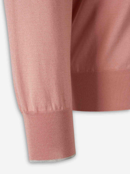 Santa Eulalia Hombre Barcelona Jersey Cuello Redondo color Rosa Envejecido sku 542-002592 02 - Foto 4